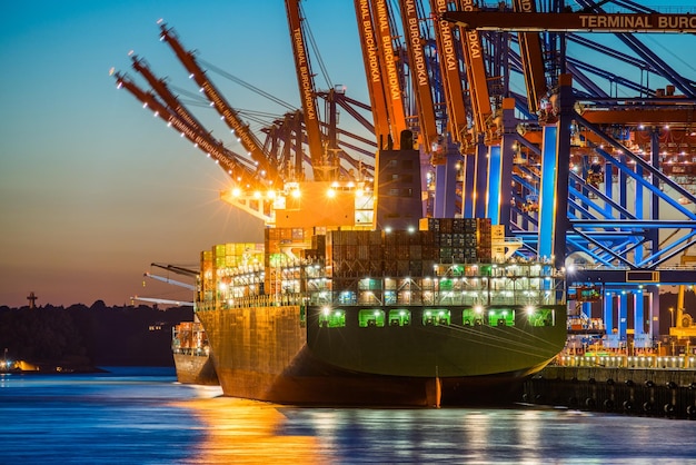 Hamburger Containerhafen, Deutschland