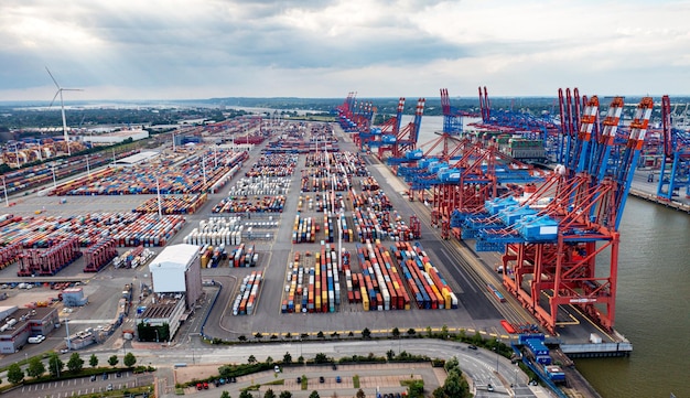 Hamburger Containerhafen, Deutschland