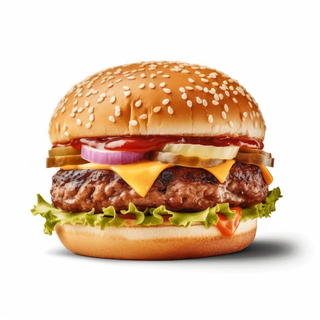 Hamburger De Choclo Eine hyperrealistische Fotografie von Sony 8k