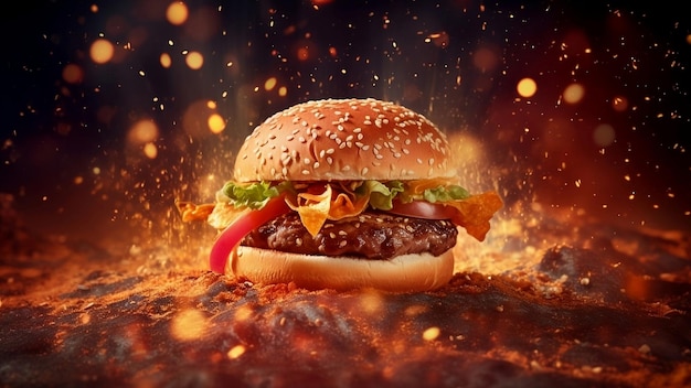 Hamburger-Hintergrund