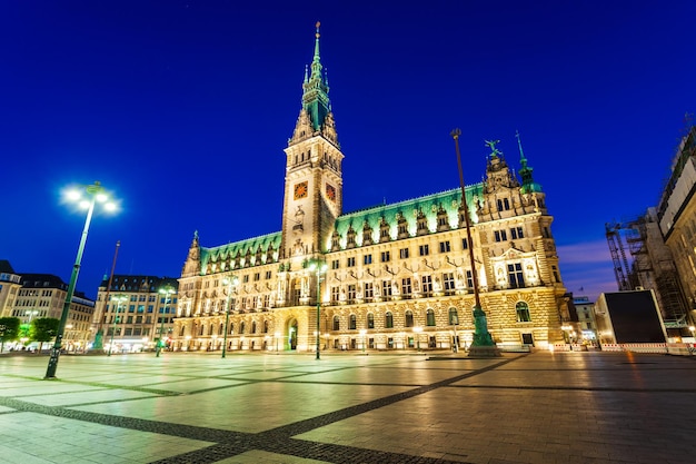 Hamburger Rathaus oder Rathaus