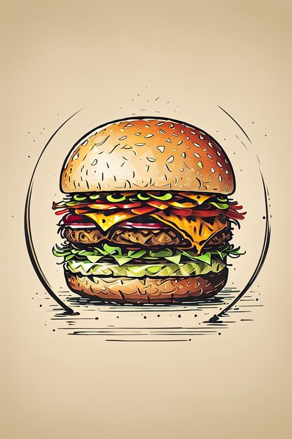 hambúrguer de fast food cheeseburger hambúrguer com batatas fritas hambúrguer e refrigerante hambúrguer gourmet vegetariano bu
