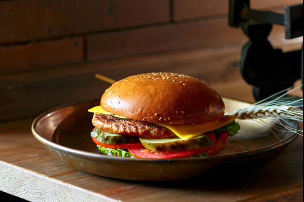 Hamburguer saboroso