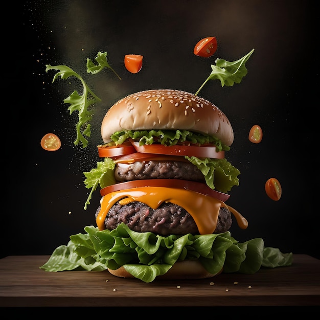 La hamburguesa AI