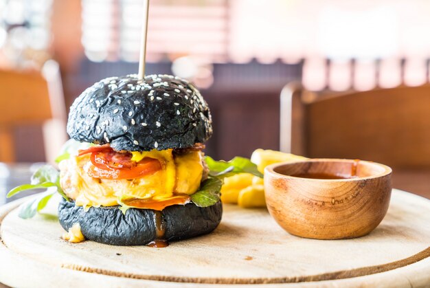 hamburguesa de cerdo y queso