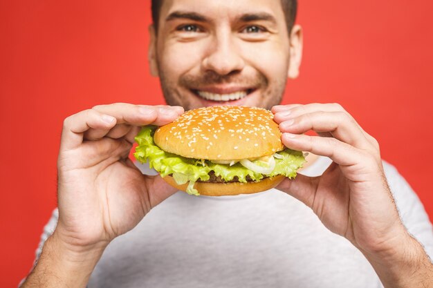 Hamburguesa de explotación joven