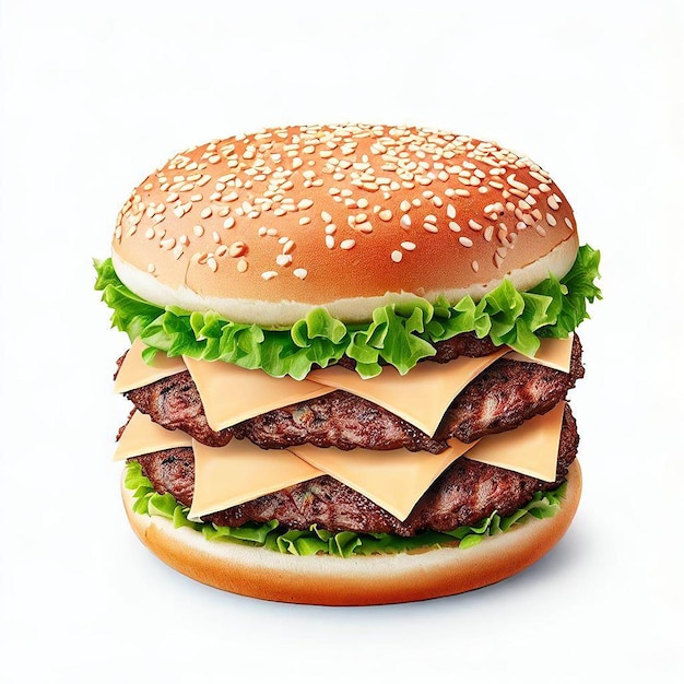 hamburguesa picante de comida rápida con papas fritas ilustración de cartel de anuncio de comida rápida de hamburguesa zinger