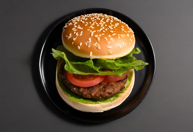 hamburguesa con queso con papas fritas y una bebida