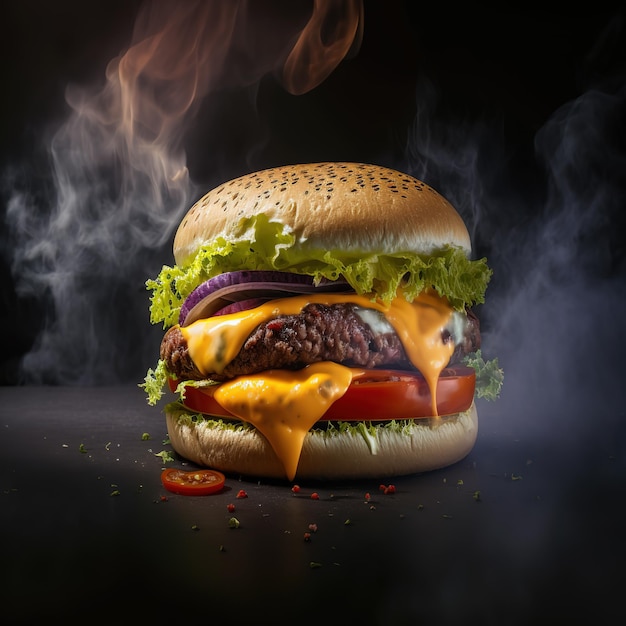 Hamburguesa con queso