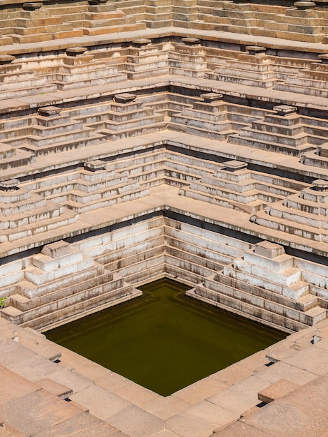 Foto hampi vijayanagara empire monumentos india