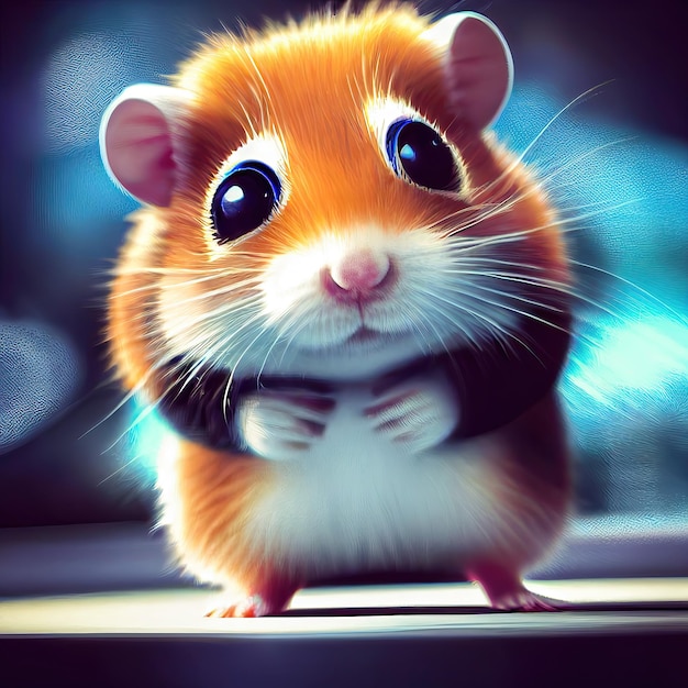 Hamster fofo fofo