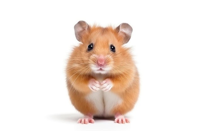 Hamster-Foto realistische Illustration generativ ai