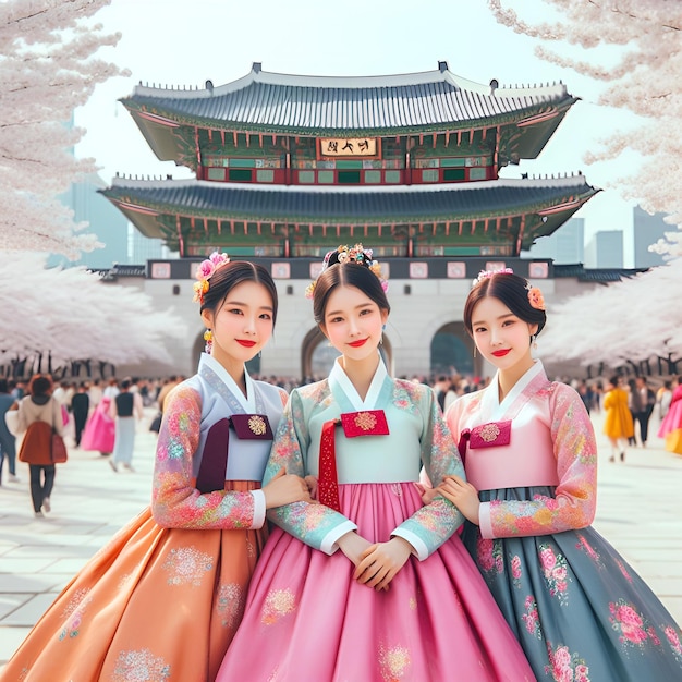 Hanbok für Frauen