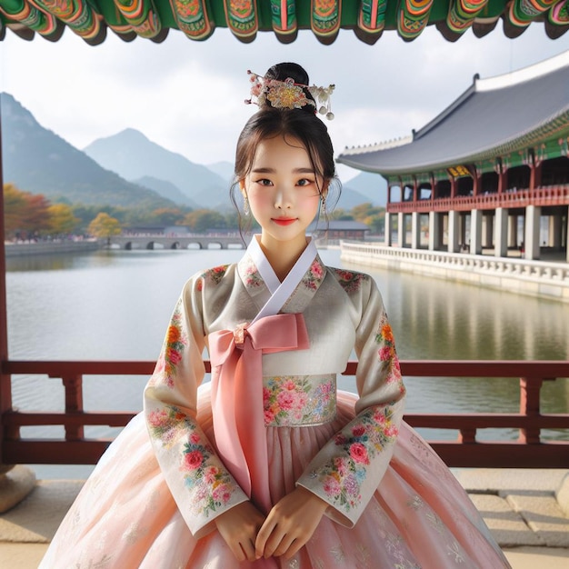 Hanbok para mulheres