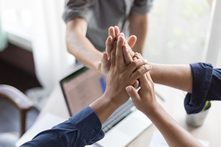 Foto hand des geschäftsmannes