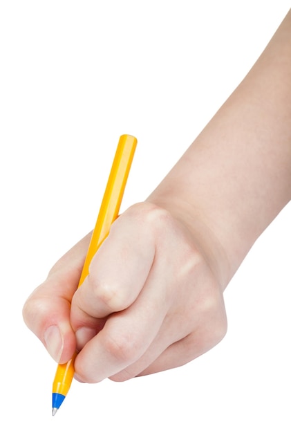 Hand zeichnet mit einem einfachen Stift, der am Pfingstmontag isoliert ist