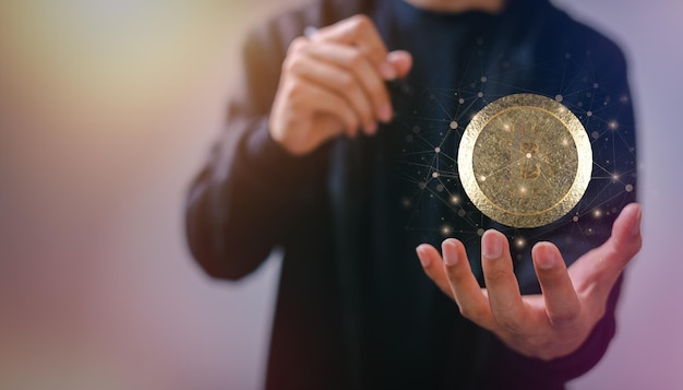 Handeln Sie mit Kryptowährungsmünzen Bitcoin Exchanges Investieren Sie Metaverse-Aktien