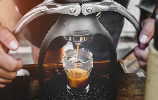 Handgemachte Rok Kaffeemaschine Espresso Shot