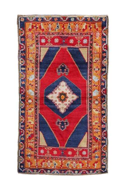 Handgewebter antiker türkischer Teppich