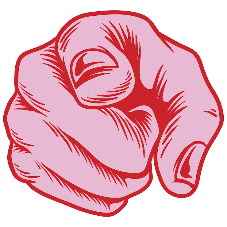 Foto handgezeichnet rosa ich möchte, dass sie mit der hand unterschreiben aufkleber designelement