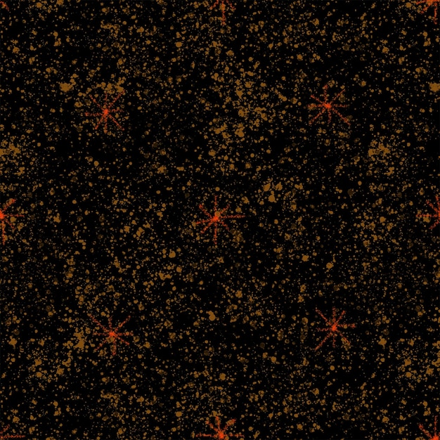 Handgezeichnete Schneeflocken Weihnachten Seamless Pattern Subtile fliegende Schneeflocken auf Kreide Schneeflocken Hintergrund Künstlerische handgezeichnete Kreide-Schnee-Overlay Verführerische Weihnachtsdekoration