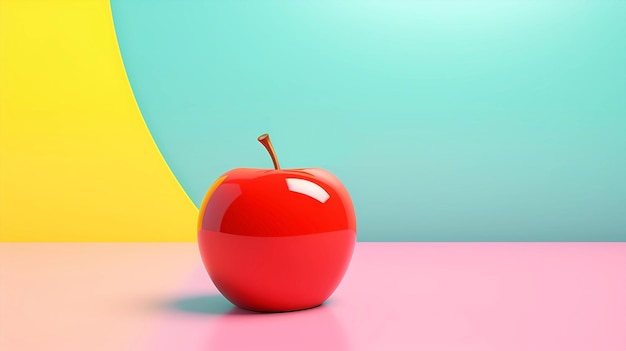 Handgezeichnetes Apfel-Illustrationsmaterial