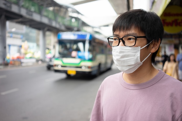 HandsomeMan Gesichtsmaske schützt Filter vor Luftverschmutzung (PM2.5)