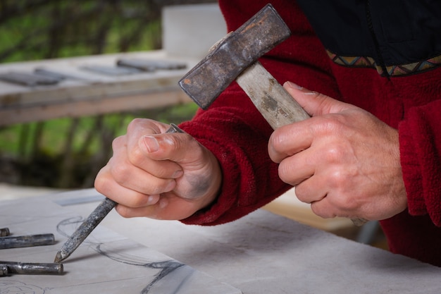 Foto handwerkerhände