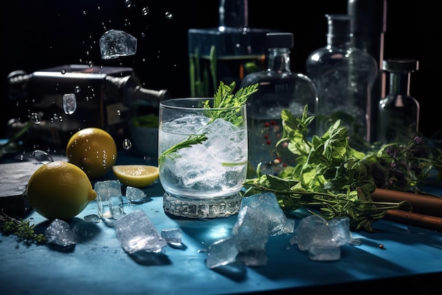 Handwerkliche Herstellung von Gin und Tonic