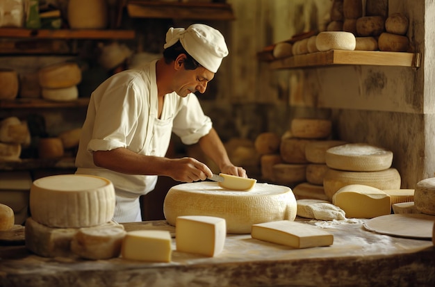 Handwerkliche Käseherstellung