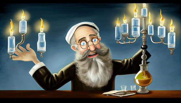 Hanukkah, o milagre do óleo, 7 de dezembro, 1