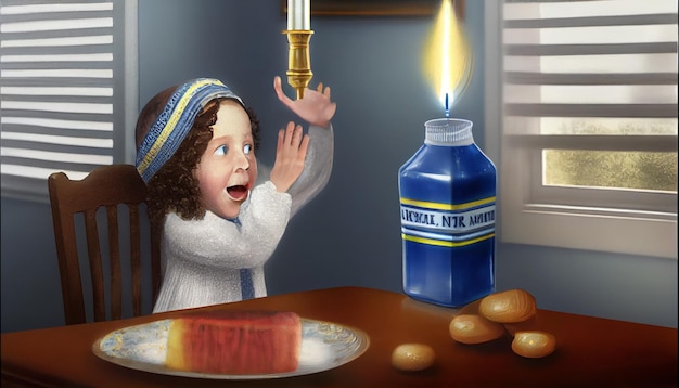 Hanukkah, o milagre do óleo, 7 de dezembro, 1