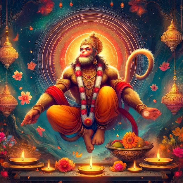 Hanuman-Jayanti-Illustration
