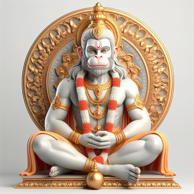 Foto hanuman jayanti. ¿qué es esto?