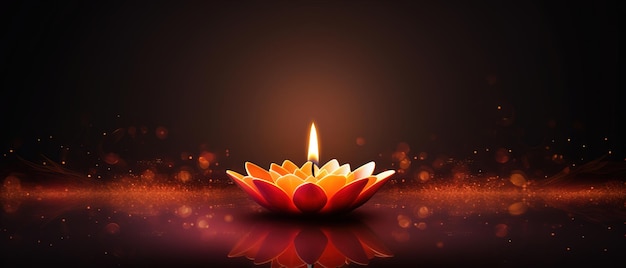 Happy Diwali Illustration Of Burning Diya On Happy Diwali Diwali Celebration Festival Of Lights mit Hintergrund