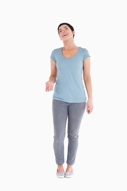 Happy Frau tanzen