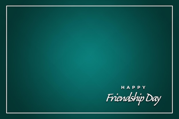 Happy Friendship Day Banner oder Internationaler Freundschaftstag 30. Juli