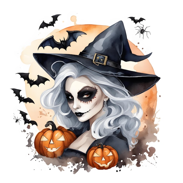 Happy Halloween Design Halloween Clipart Inteligência Artificial Generativa