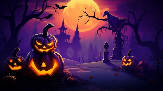 Happy Halloween Hintergrund