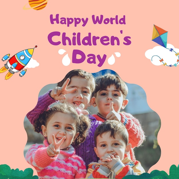 Foto happy world childrenaposs day2 instagram post 1