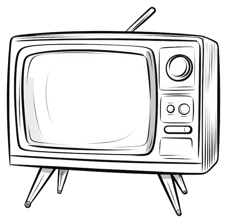Foto hardware de tecnologia eletrônica de televisão da png
