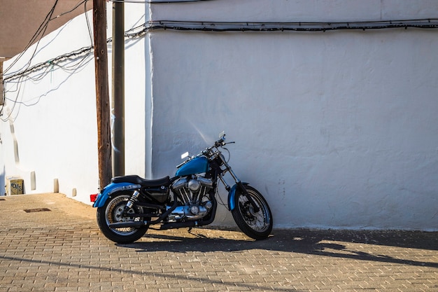 Harley Davidson en la calle de Alicante.