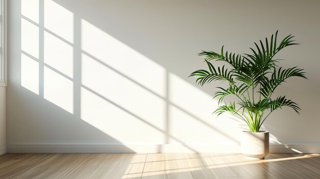 Harmonia revelada Um oásis verdejante prospera sob o abraço iluminado pelo sol de uma janela de um quarto