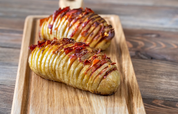 Hasselback Kartoffeln