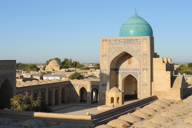 Haube in der alten östlichen Stadt Die alten Gebäude des mittelalterlichen Asiens