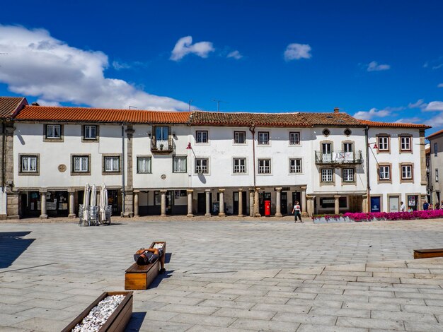 Hauptplatz der Stadt in Guarda Portugal