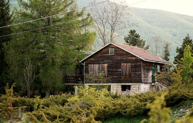 Haus auf dem Feld