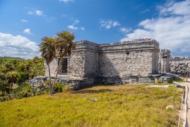 Haus der Cenote Maya-Ruinen in Tulum Riviera Maya Yucatan Karibik Mexiko