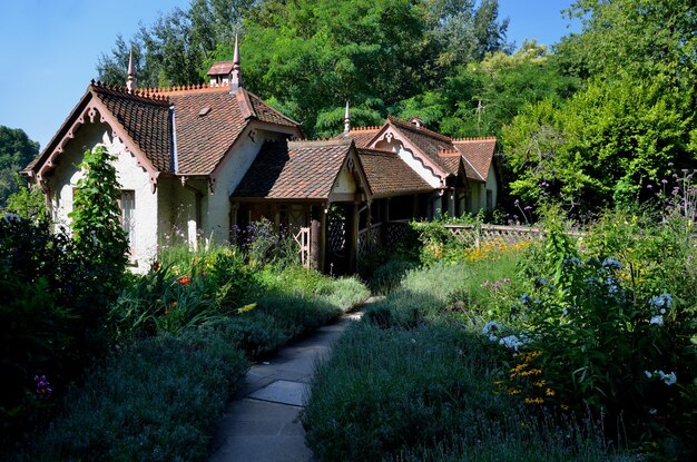 Haus mit Kräutergarten