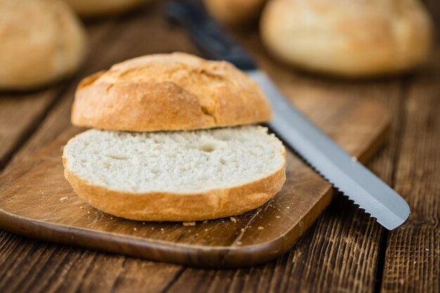 Hausgemachte Brötchen nach deutscher Art